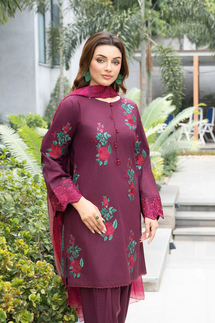 Solid Story by Panache Pret Solids Lawn 3 Piece Iznik