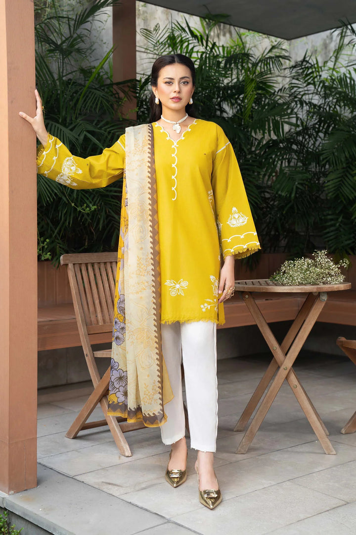 Solid Story by Panache Pret Solids Lawn 3 Piece Orah