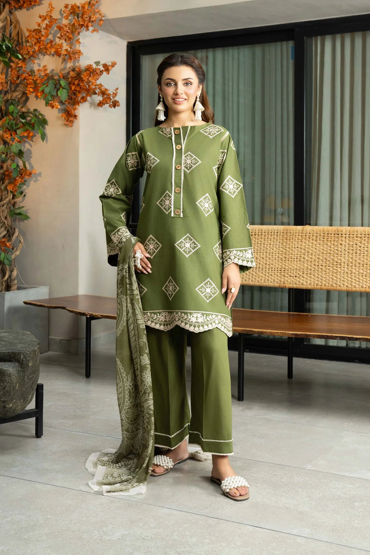 Solid Story by Panache Pret Solids Lawn 3 Piece Vana