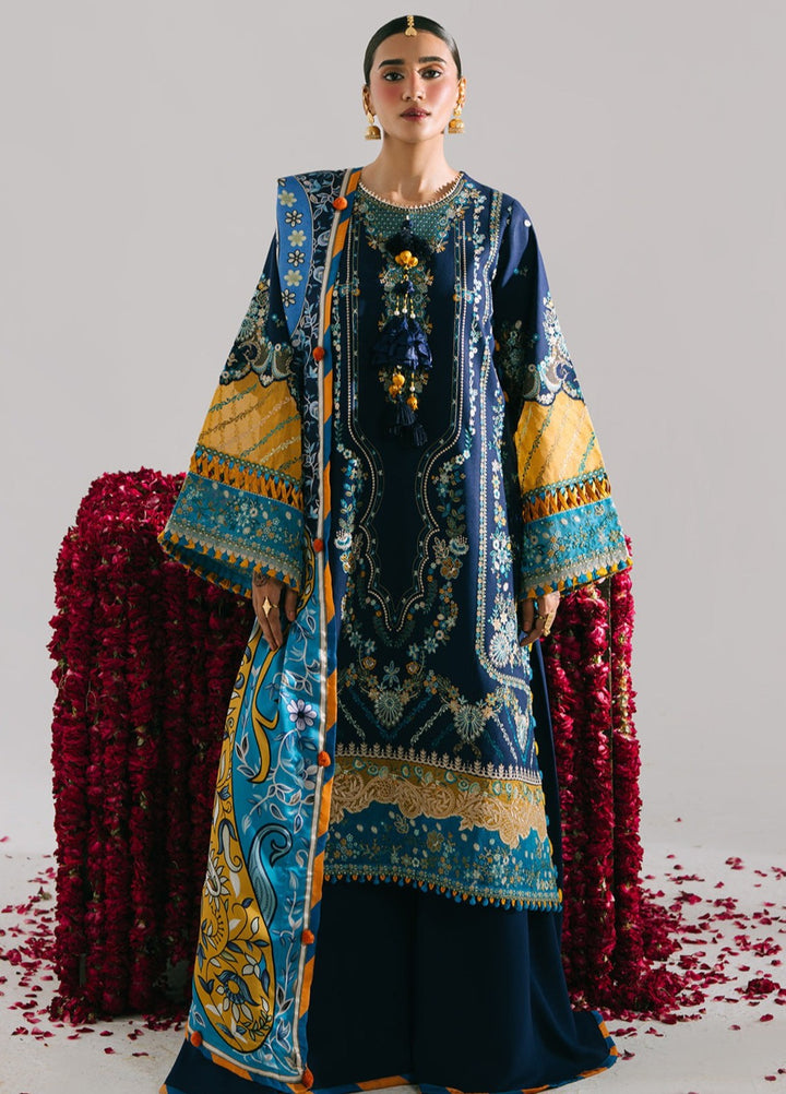 Jeevan by Fiona Embroidered Suits Unstitched 3 Piece FA25JK Raaz - Winter Collection