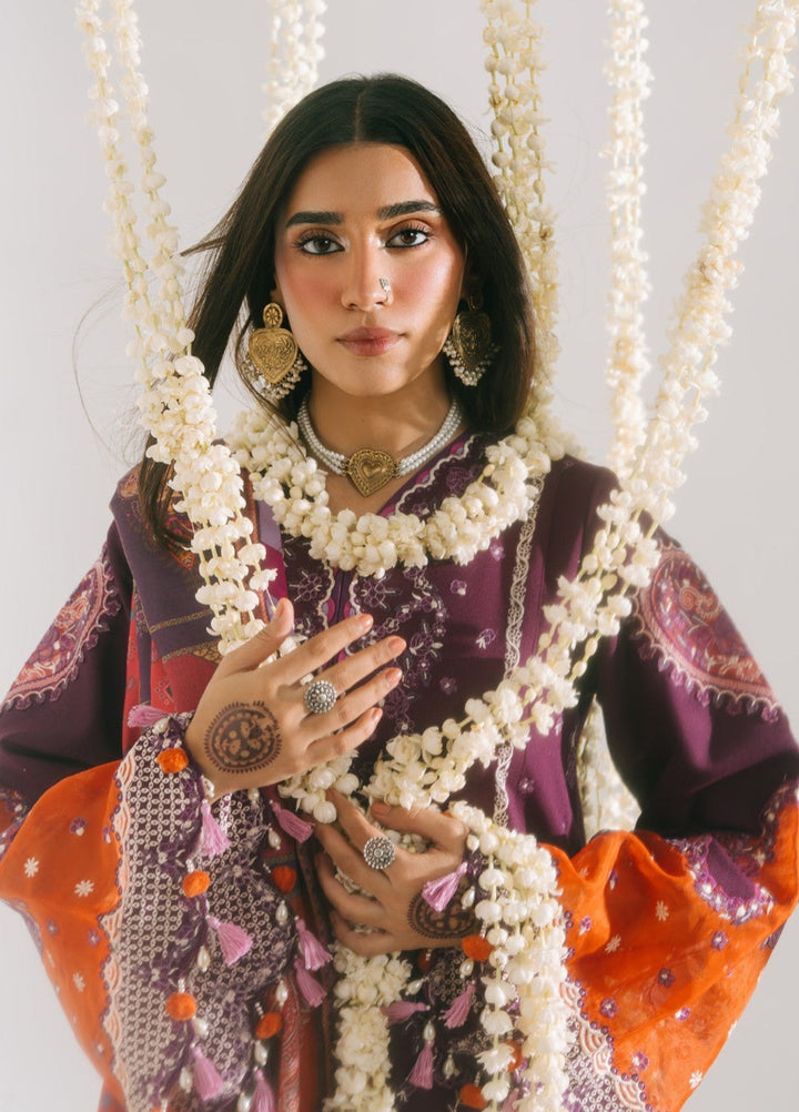 Jeevan by Fiona Embroidered Suits Unstitched 3 Piece FA25JK Gulnaar - Winter Collection