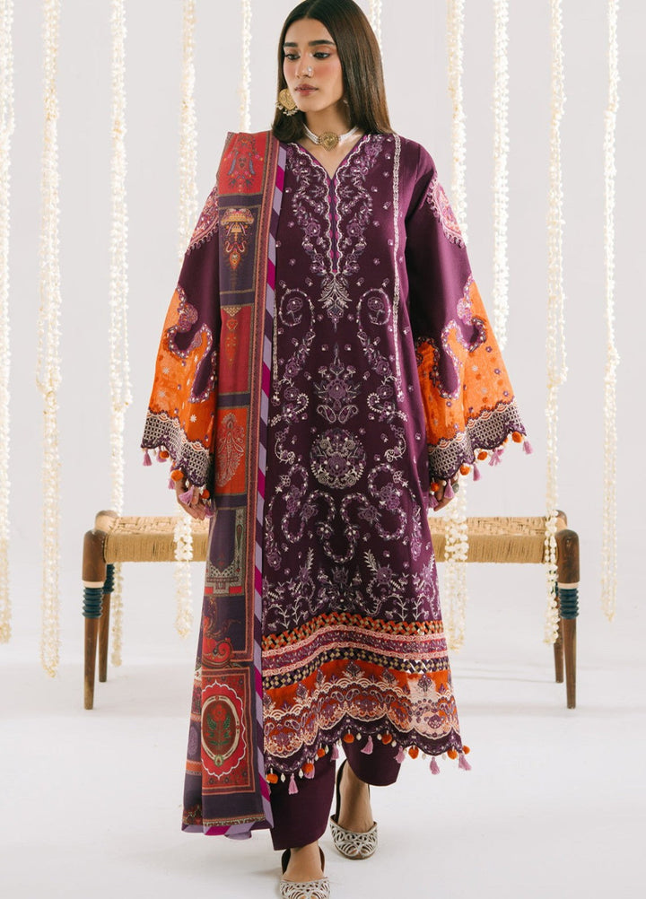 Jeevan by Fiona Embroidered Suits Unstitched 3 Piece FA25JK Gulnaar - Winter Collection