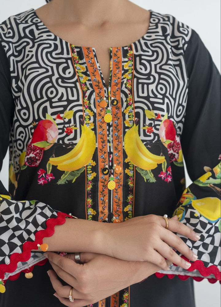 Misaal by Ayesha Somaya Charmed Women Pret Lawn Silk Suits 2 Piece Tropical Muse - Casual Collection