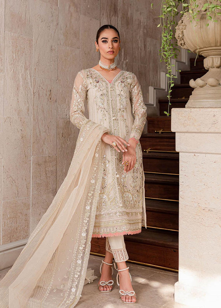 Gulaal Luxury Embroidered Organza 3 Piece Dress GL22LP-1 06 Yaram