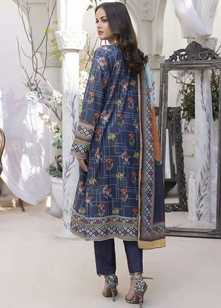 Sasha by Al Dawood Textiles Printed Lawn Suits Unstitched 3 Piece ADT24S AD-04 - Summer Collection