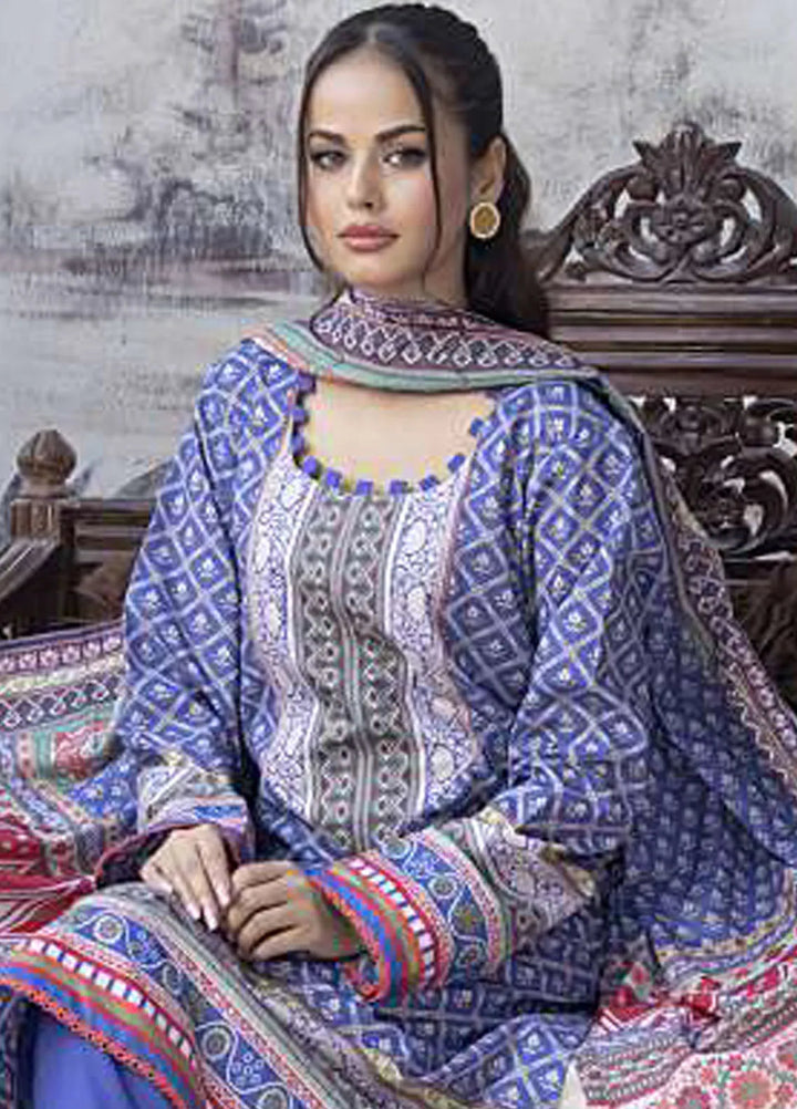 Sasha by Al Dawood Textiles Printed Lawn Suits Unstitched 3 Piece ADT24S AD-08 - Summer Collection
