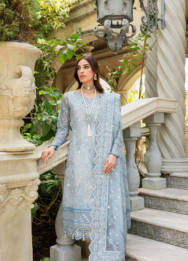 Gulaal Luxury Embroidered Organza 3 Piece Dress GL22LP-1 02 Estirah