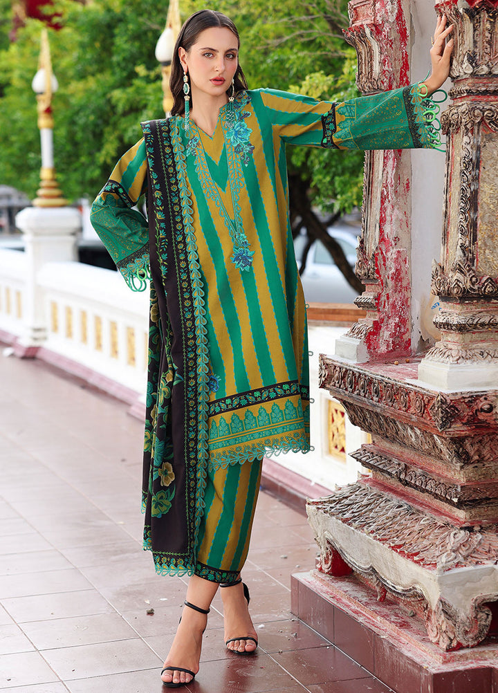 Aniiq by Charizma Embroidered Linen Suits Unstitched 3 Piece CRZ25AU ANW6-03 - Winter Collection