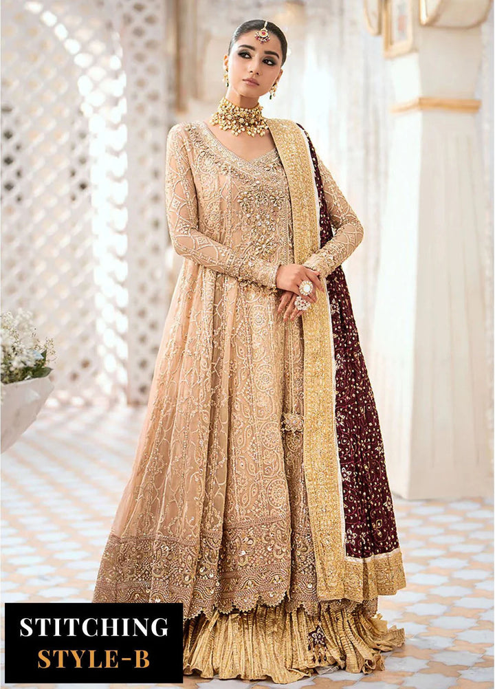 Aik Atelier Embroidered Chiffon Suits Unstitched 3 Piece AIK25EF Vl1 Look 08 - Formals Collection