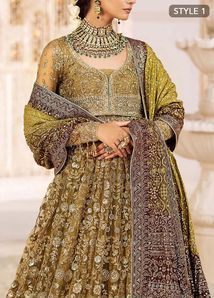 Aik Atelier Embroidered Net Suits Unstitched 3 Piece AIK25EF Vl2 Look 04 - Formals Collection