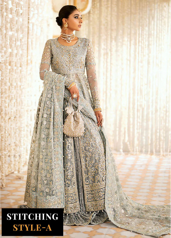 Aik Atelier Embroidered Organza Suits Unstitched 3 Piece AIK25EF Vl1 Look 03 - Formals Collection