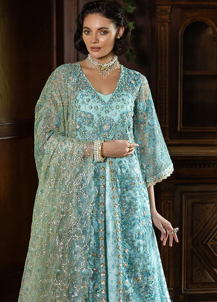 Inception by Mushq Embroidered Net Suits Unstitched 4 Piece MQ25IW D-02 Endless Love - Wedding Collection