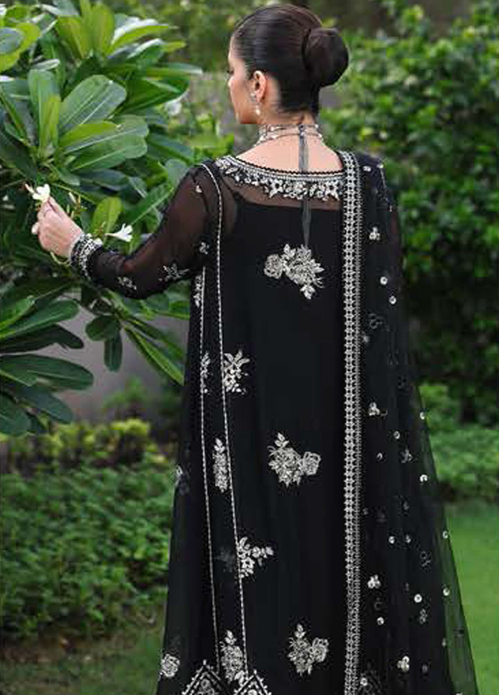 Roheenaz Embroidered Chiffon Suits Unstitched 4 Piece RNZ25AL RN-101 Zyrah - Formals Collection