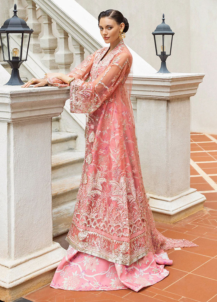 Inception by Mushq Embroidered Net Suits Unstitched 4 Piece MQ25IW D-06 Wings Of Desire - Wedding Collection