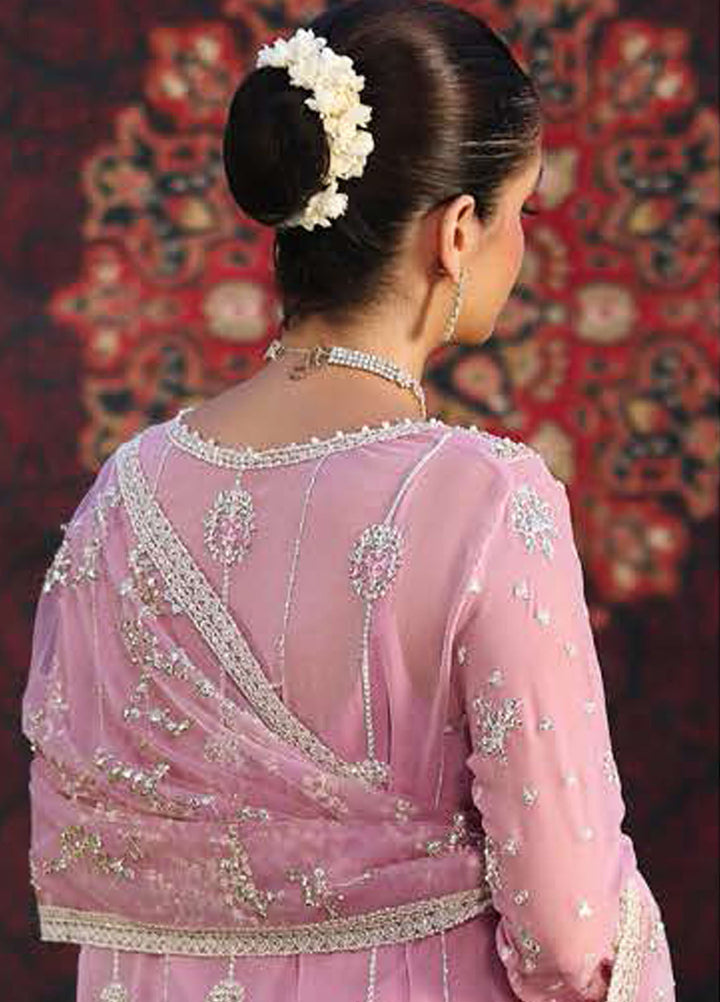 Roheenaz Embroidered Chiffon Suits Unstitched 4 Piece RNZ25AL RN-105 Naaz - Formals Collection