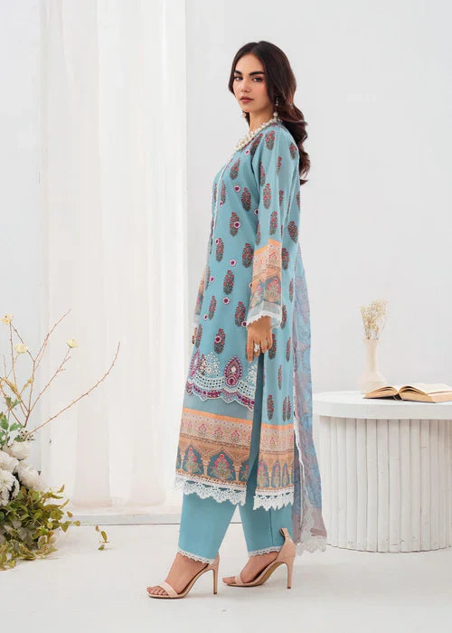 Elinor Shinning Light by Chandan Nagri Pret Luxury Lawn Fleur - Summer Collection