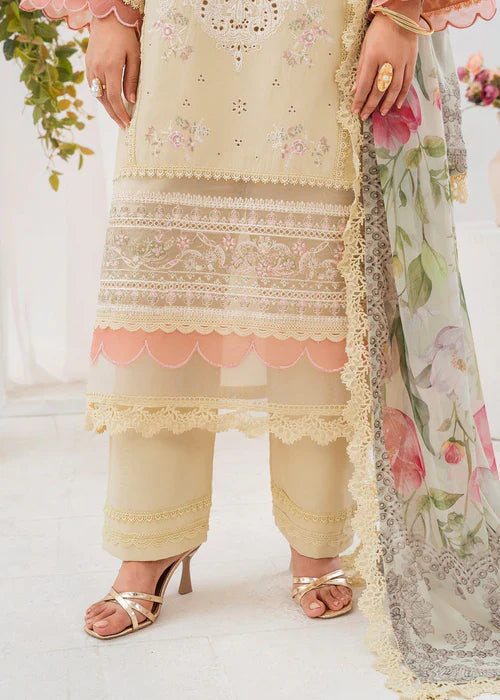 Elinor Shinning Light by Chandan Nagri Pret Luxury Lawn Elnaz - Summer Collection