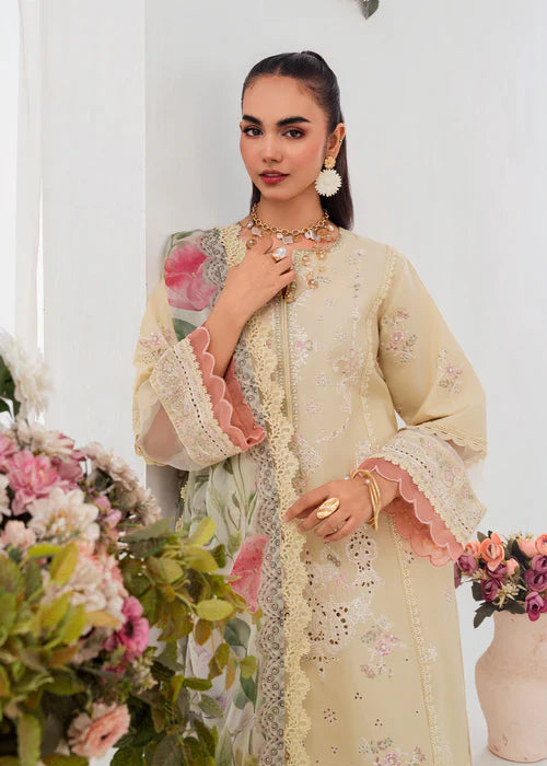 Elinor Shinning Light by Chandan Nagri Pret Luxury Lawn Elnaz - Summer Collection