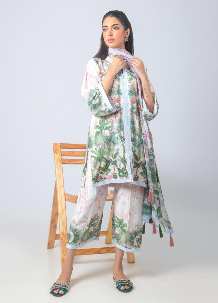 Misaal by Ayesha Somaya Printed Lawn Silk Suits Unstitched 3 Piece MAS25CS Eden - Summer Collection