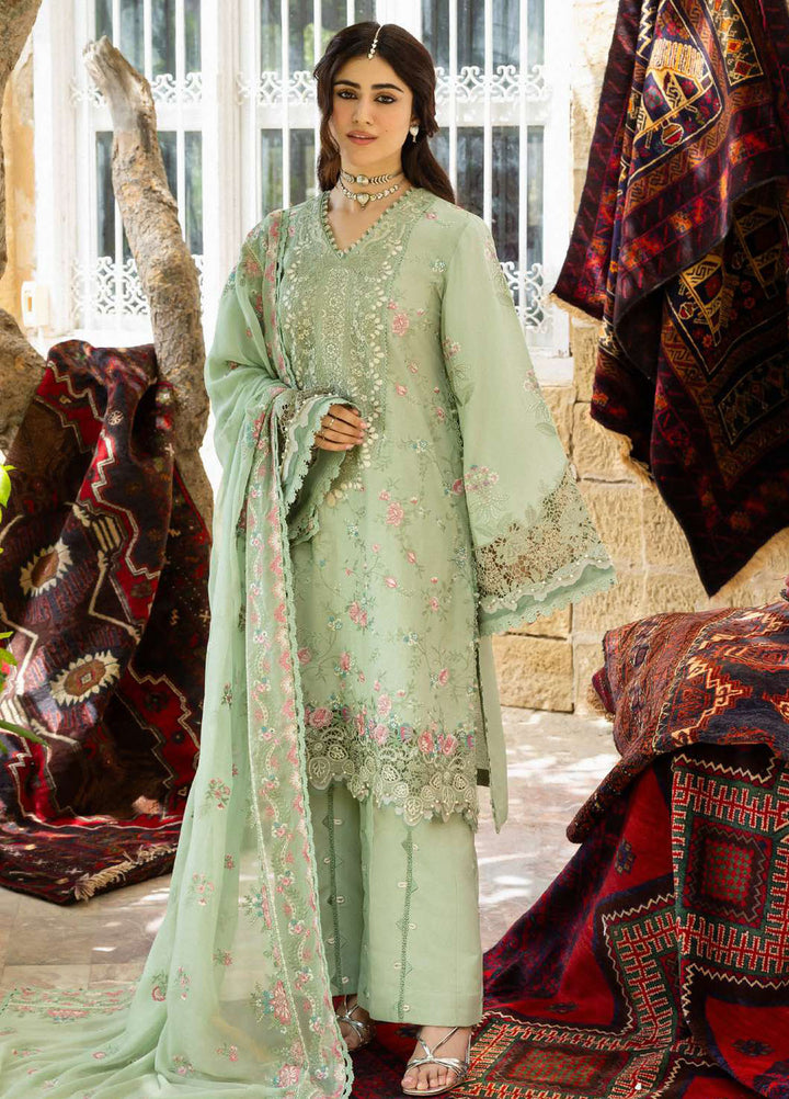 Kahf Premium Embroidered Karandi Suits Unstitched 3 Piece KHF25KU KKH-01 Primrose - Winter Collection