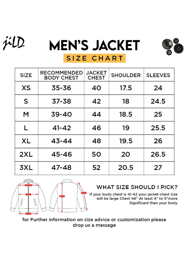 Jild Leathers 2-Button Men Lambskin Leather Blazer-Black - Blazers And Coats Collection