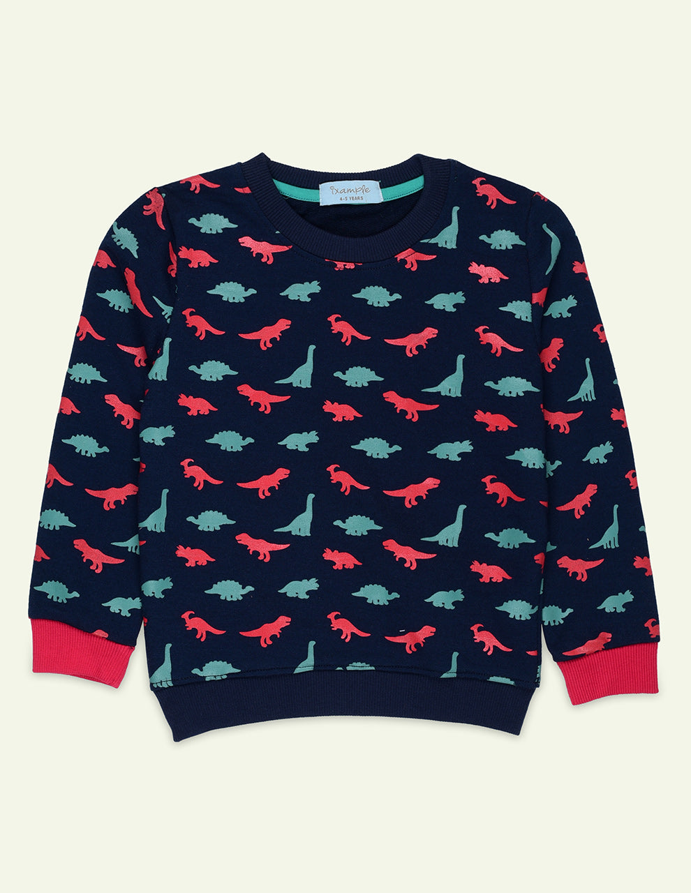 Ixample Pret Printed Fleece 1 Piece Navy Super Hero Sweatshirt