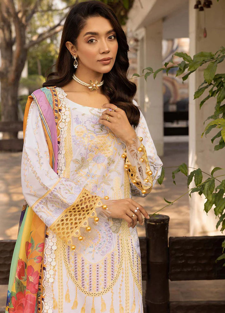 Tessa Studio Embroidered Lawn Suits Unstitched 3 Piece Amber Ember - Summer Collection