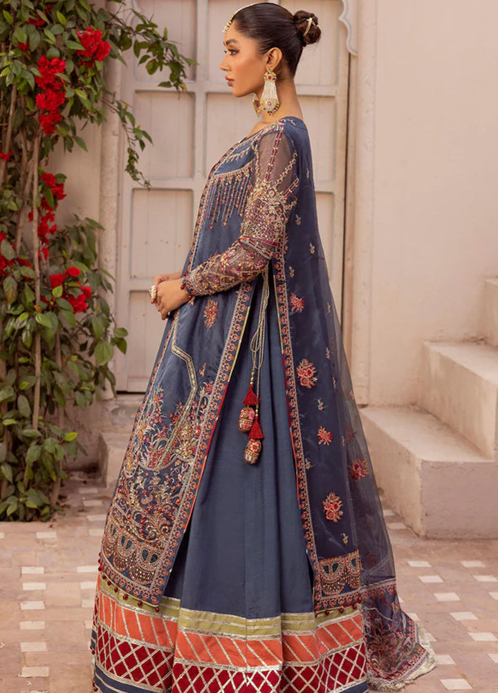 Tessa Studio Embroidered Net Suits Unstitched 4 Piece Maharani - Formals Collection