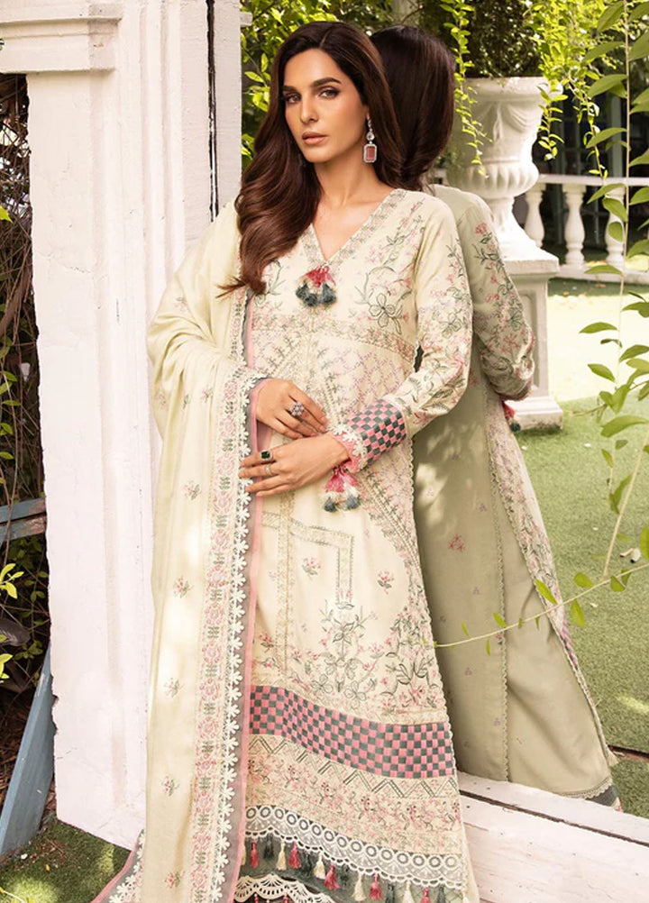 Tessa Studio Embroidered Wool Suits Unstitched 3 Piece Jubilant Grace - Winter Collection
