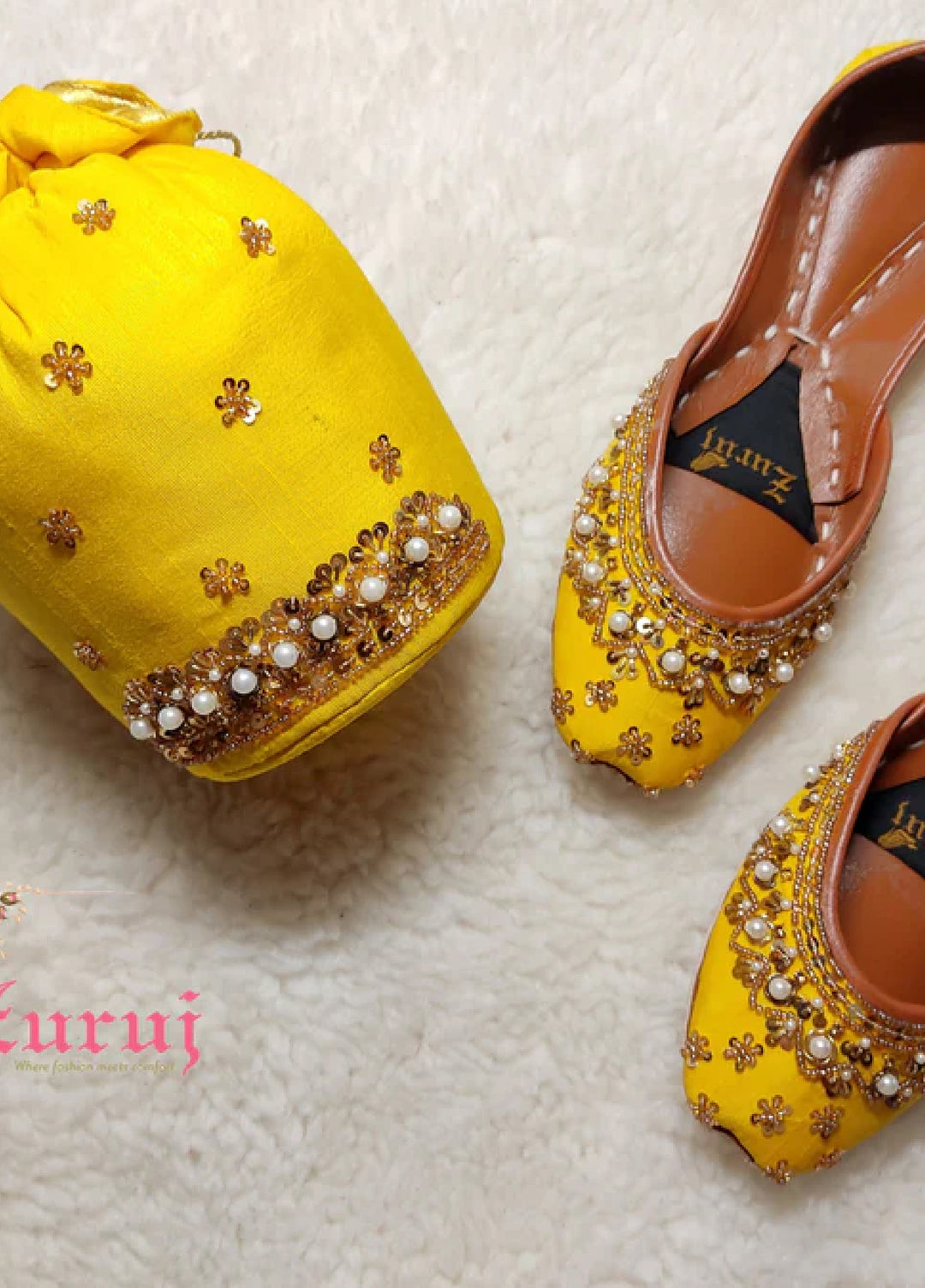 Zuruj Festive Style Potli X Khussa PL-92-Y