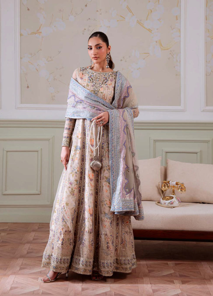 Elanora by Nureh Embroidered Unstitched Luxury Chiffon 3 Piece Suits NU25EC NEL-80 - Festive Collection