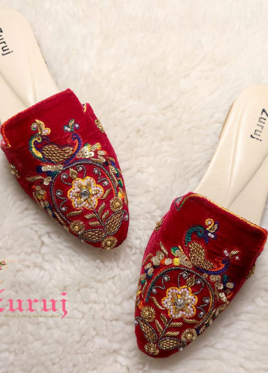 Zuruj Festive Style Mules ML-14