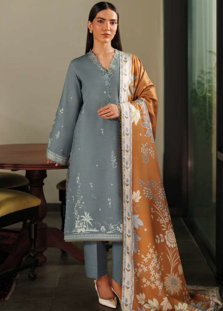 Bellini by Seran Unstitched Winter Khaddar Embroidered Suits 3 Piece SN25BW Eirene - Winter Collection