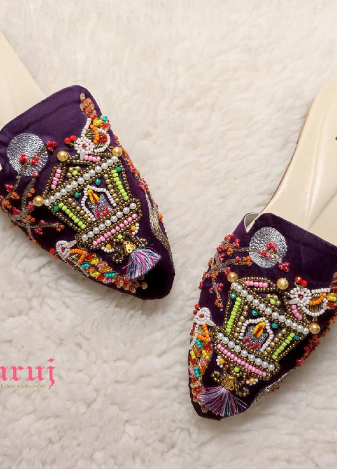 Zuruj Festive Style Mules ML-10