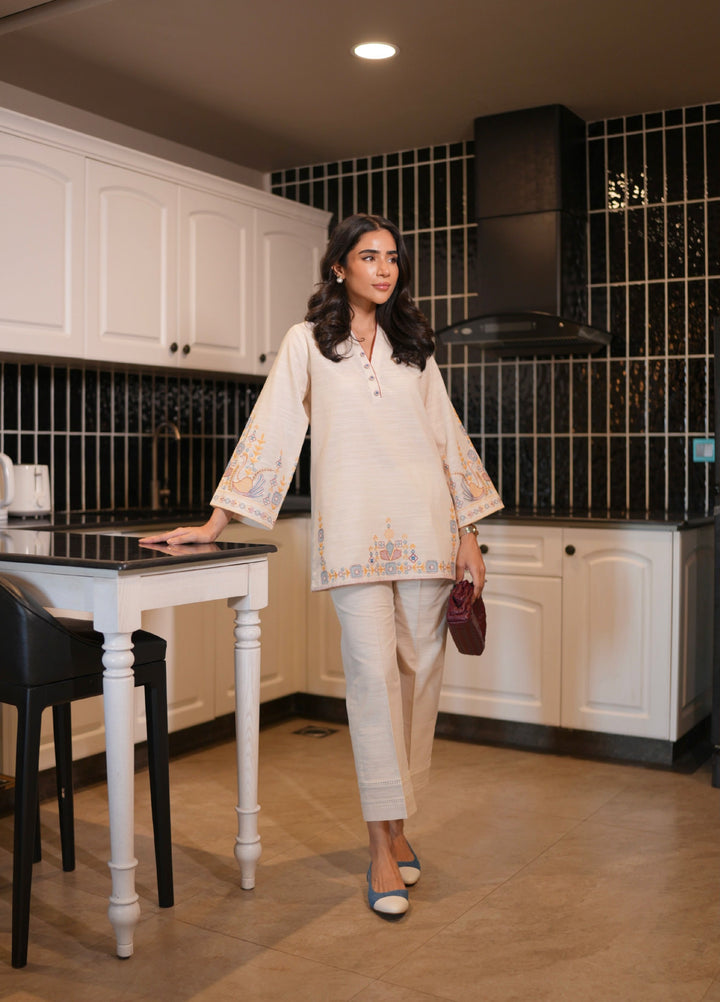 Pret Essentials by Sahar Pret Embroidered Khaddar 2 Piece AWEK-RR-03 - Winter Collection