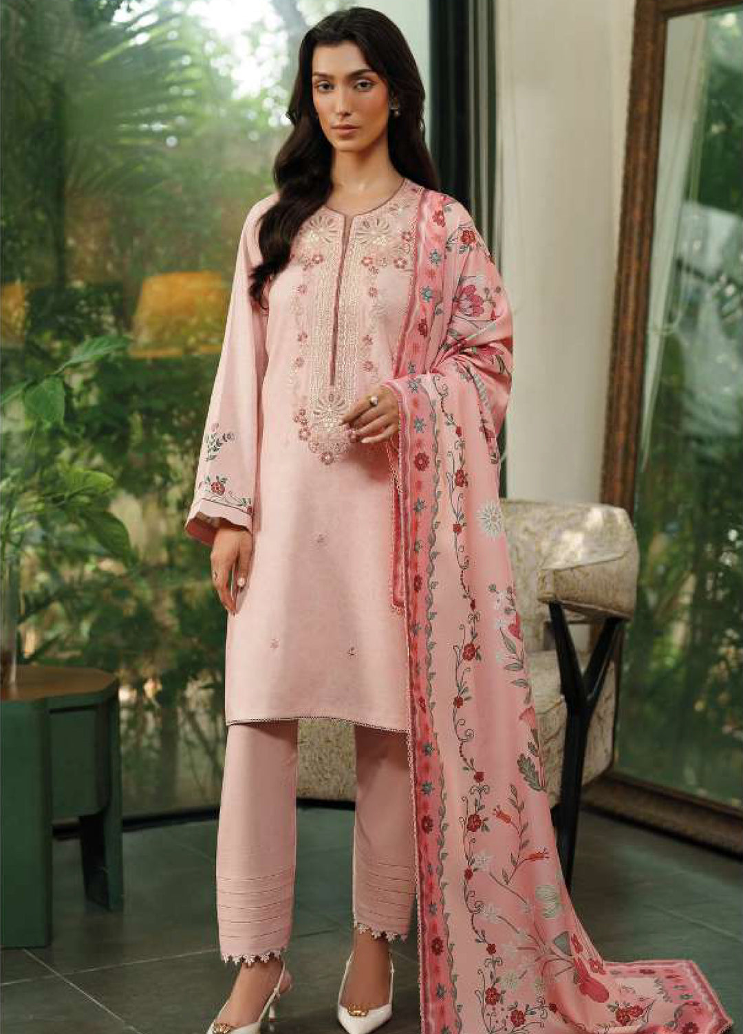 Bellini by Seran Unstitched Winter Viscose Embroidered Suits 3 Piece SN25BW Seralyn - Winter Collection