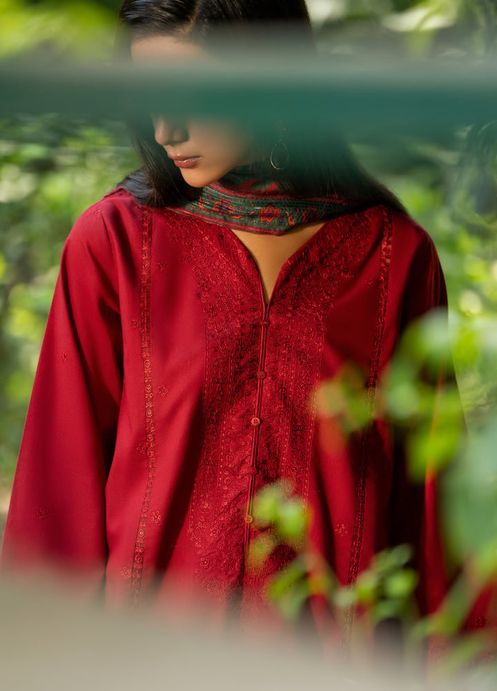 Rua by Casuallite Women Pret Premium Linen 3 Piece RUA-D01 - Winter Collection