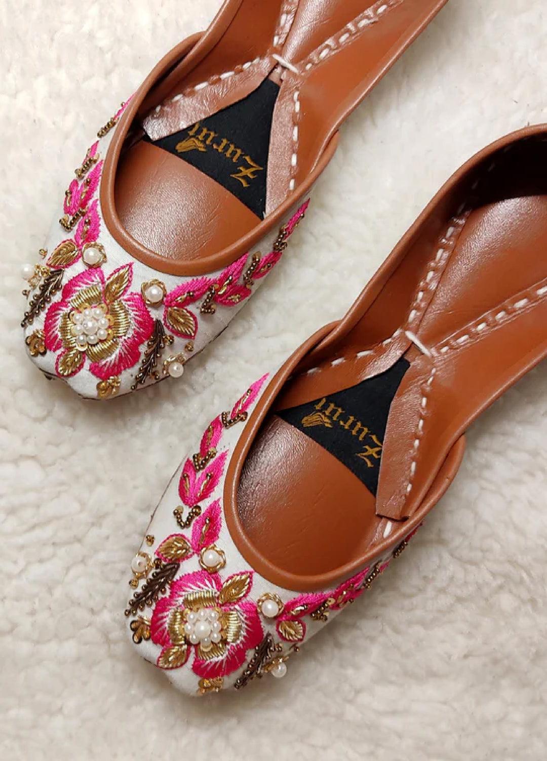 Zuruj Formal Style  Khussa  ZRJ21ZF Zun-111-W