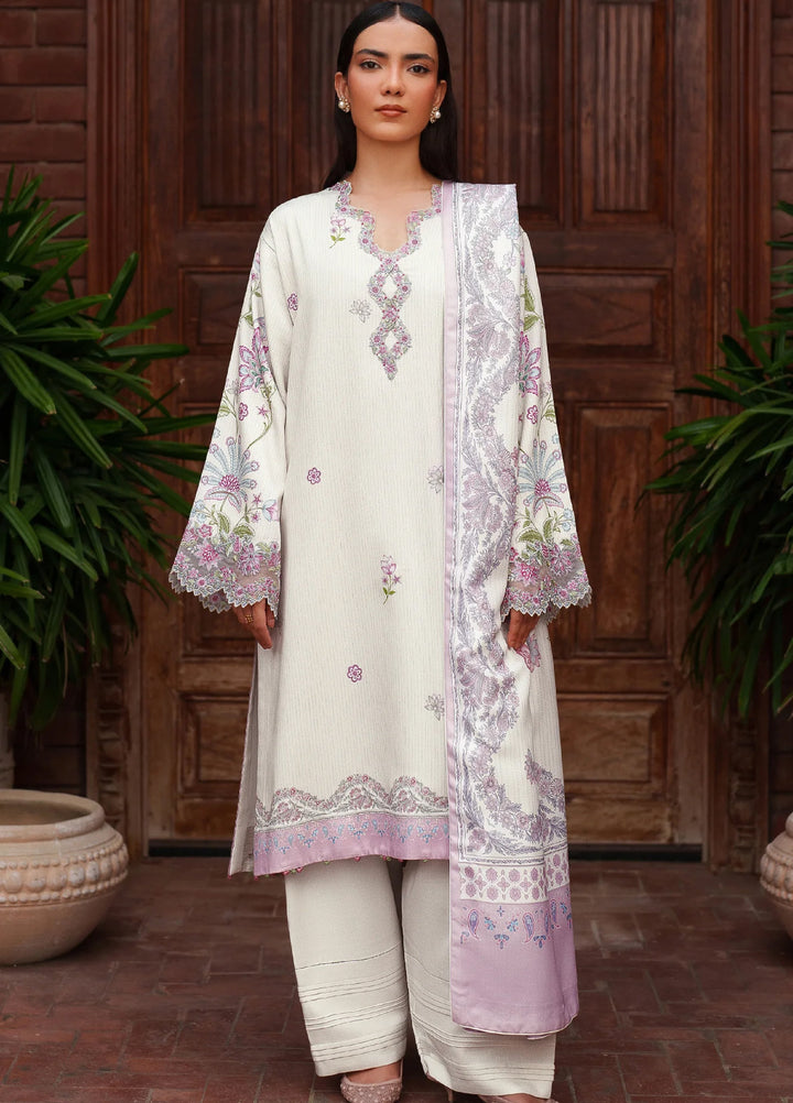 Bellini by Seran Unstitched Winter Cotail Embroidered Suits 3 Piece SN25BW Serelle - Winter Collection