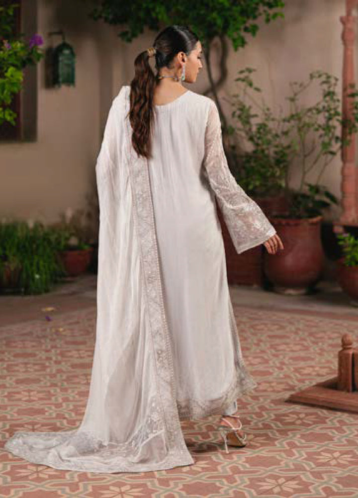 Gulnaar by Freesia Embroidered Chiffon Suits Unstitched 3 Piece FRE25GL FSU-656 Faina - Festive Collection