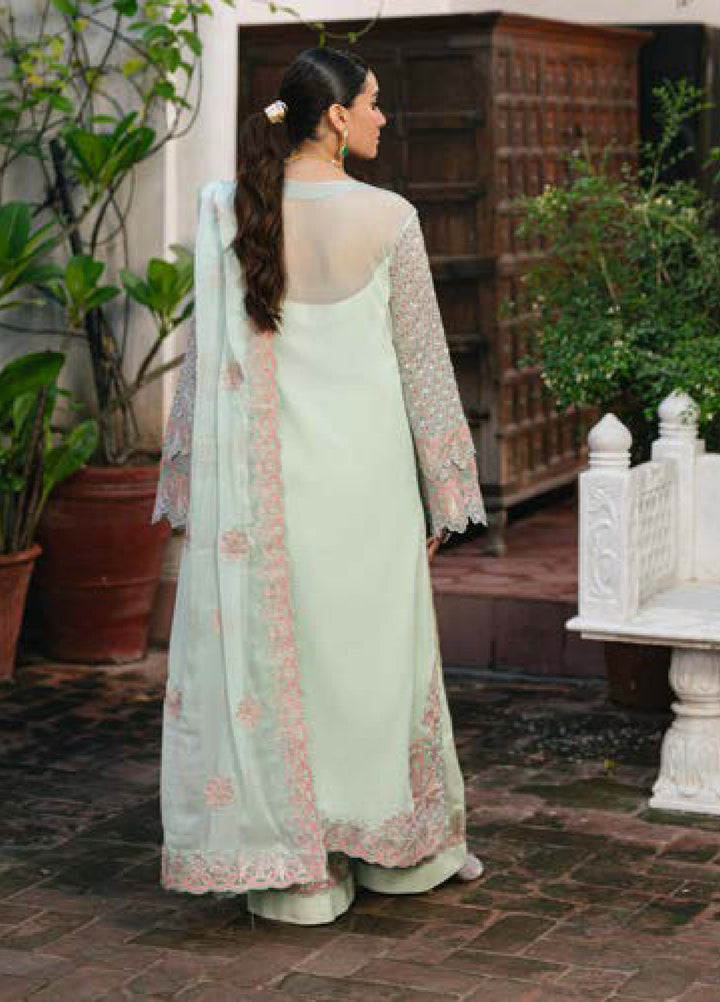 Gulnaar by Freesia Embroidered Chiffon Suits Unstitched 3 Piece FRE25GL FSU-652 Tatiana - Festive Collection