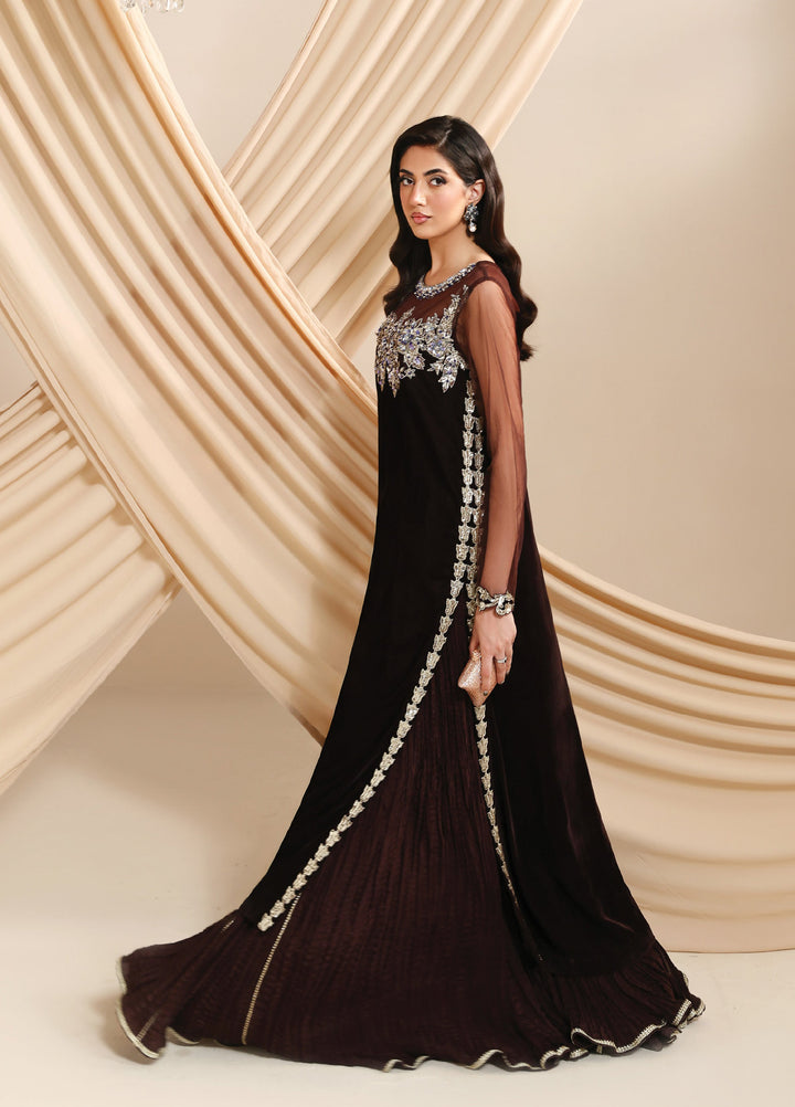 Lamour by Alizeh Fashion Unstitched Velvet Embroidered Suits 3 Piece AFB25LV D-04 Aries - Festive Collection