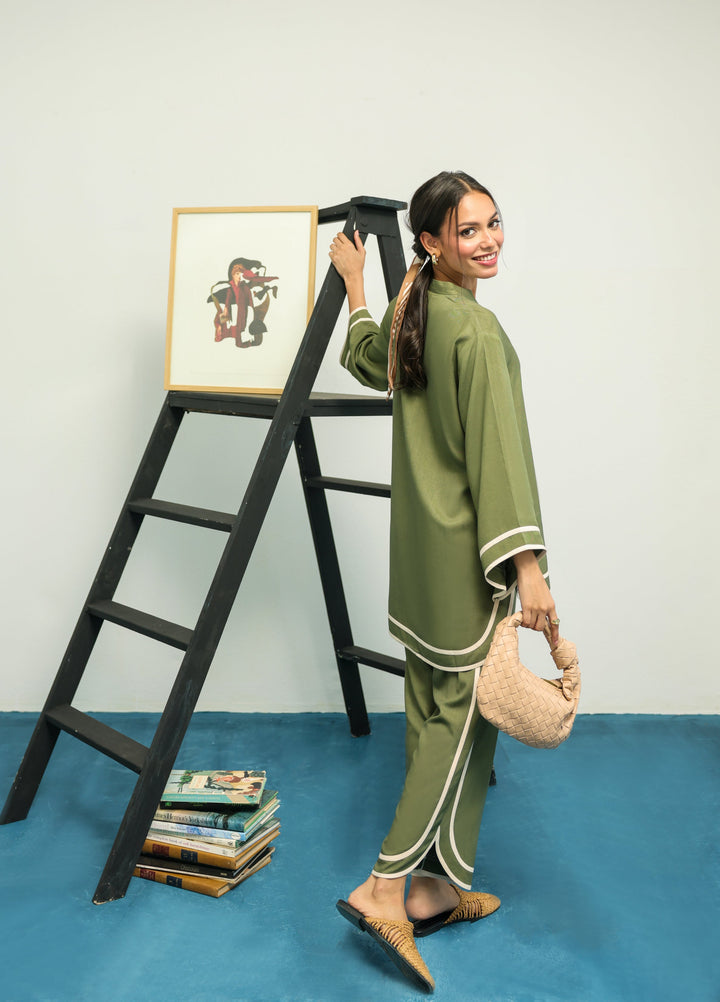 Pret Essentials by Sahar Pret Embroidered Viscose 2 Piece AWMT-AA-06 - Winter Collection