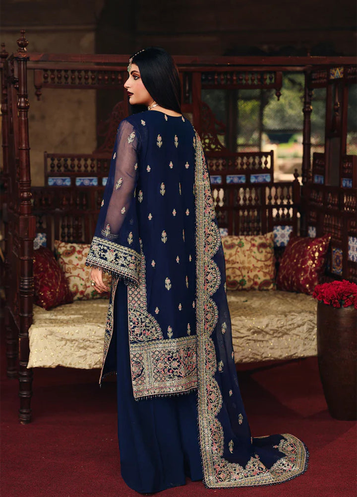 Silsila by Meeral Pret Embroidered Organza 3 Piece Nafeesa - Festive Collection