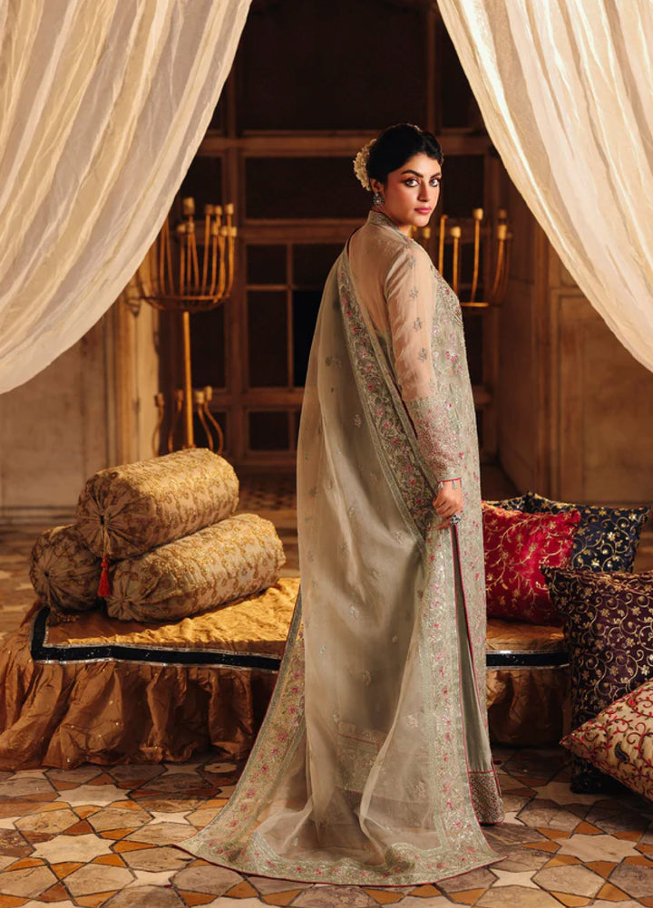 Silsila by Meeral Pret Embroidered Organza 3 Piece Nashmia - Festive Collection