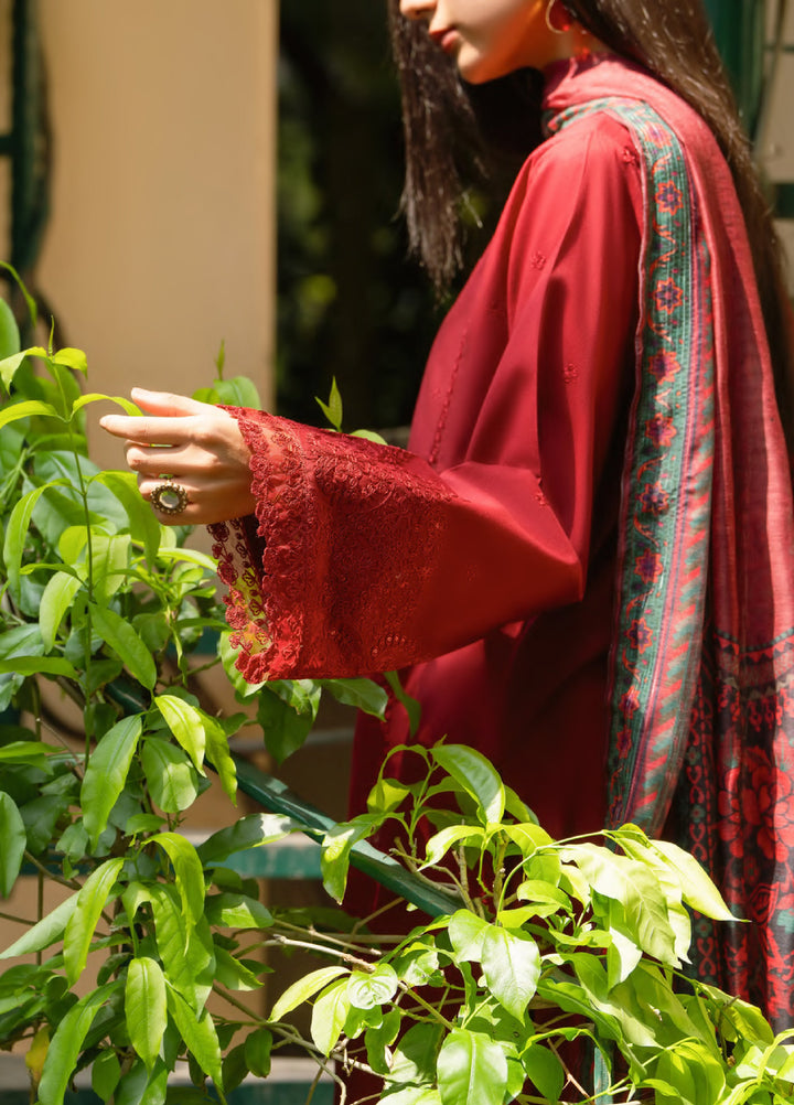 Rua by Casuallite Women Pret Premium Linen 3 Piece RUA-D01 - Winter Collection