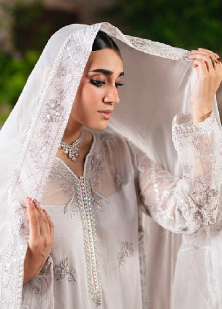 Gulnaar by Freesia Embroidered Chiffon Suits Unstitched 3 Piece FRE25GL FSU-656 Faina - Festive Collection