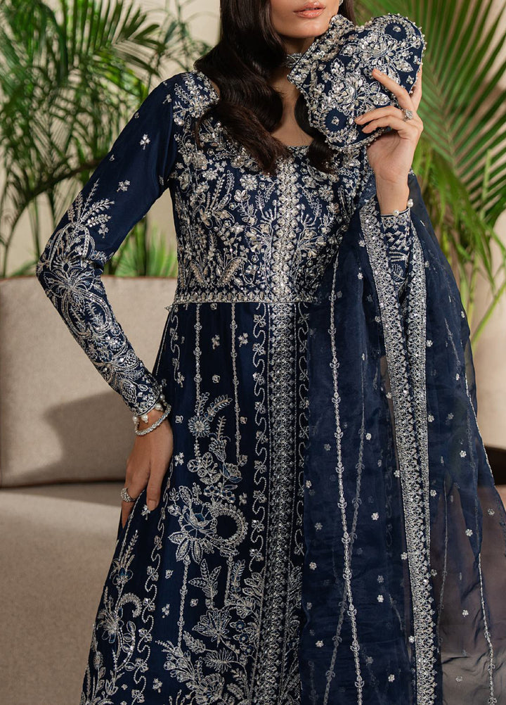 Azira by Gulaal Unstitched Luxury Embroidered Silk 3 peice GL25AF LFU-04 Nysira - Formals Collection