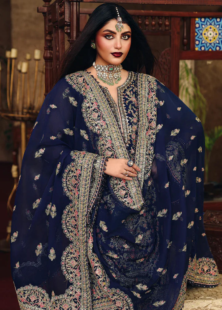 Silsila by Meeral Pret Embroidered Organza 3 Piece Nafeesa - Festive Collection