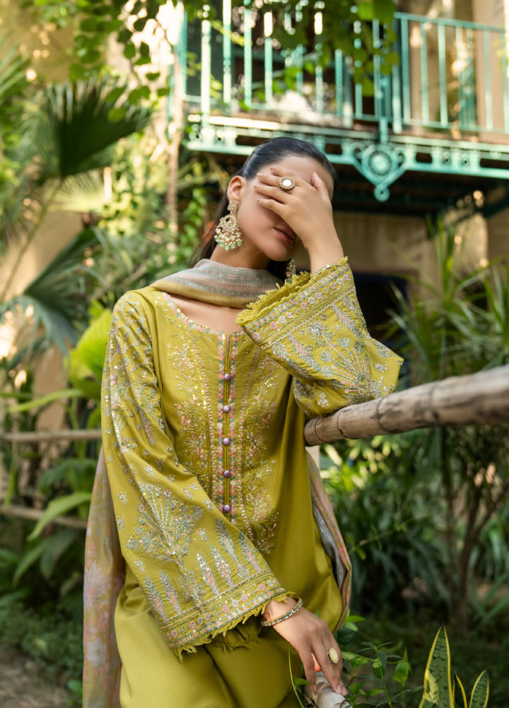 Rua by Casuallite Women Pret Premium Linen 3 Piece RUA-D05 - Winter Collection